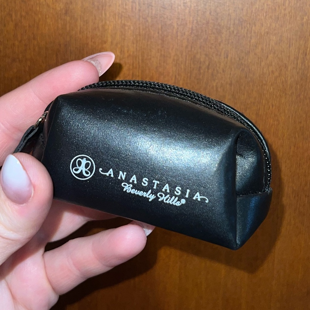 anastasia beverly hills kabuki bag and brush